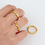 Radiance Ring Set| Gold - Celestia